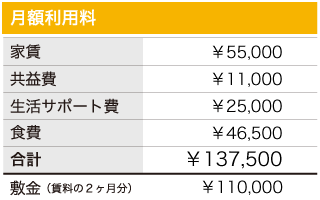 月額利用料